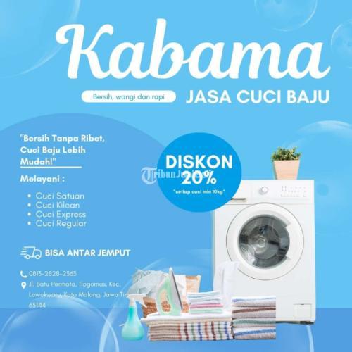 Jasa Cuci Pakaian Antar Jemput  Malang