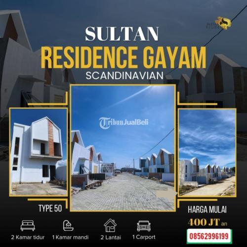 Rumah Minimalis Modern 2 lantai SHM di Sukoharjo