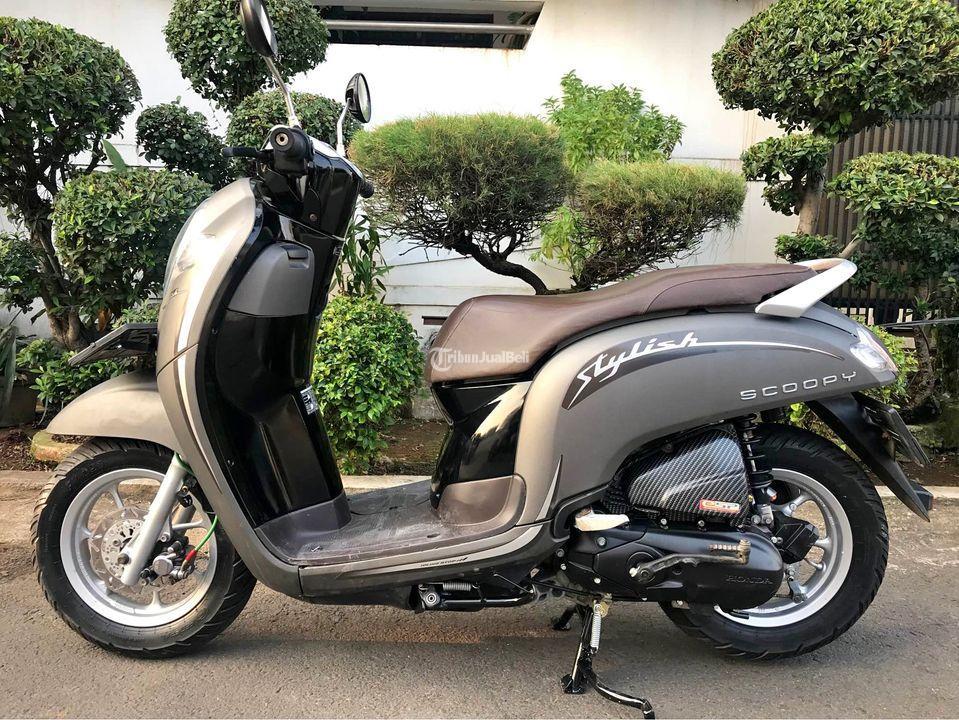 Motor Honda Scoopy Iss 2018 Grey Surat Lengkap Pajak Hidup Jakarta Barat