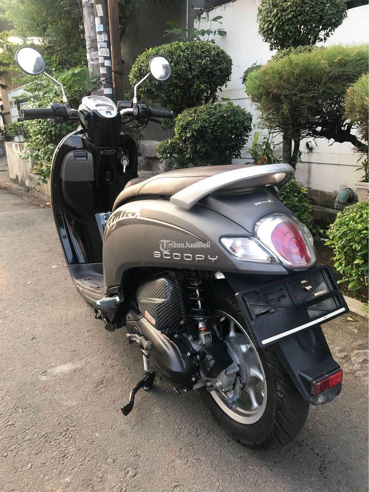 Motor Honda Scoopy Iss 2018 Grey Surat Lengkap Pajak Hidup Jakarta Barat