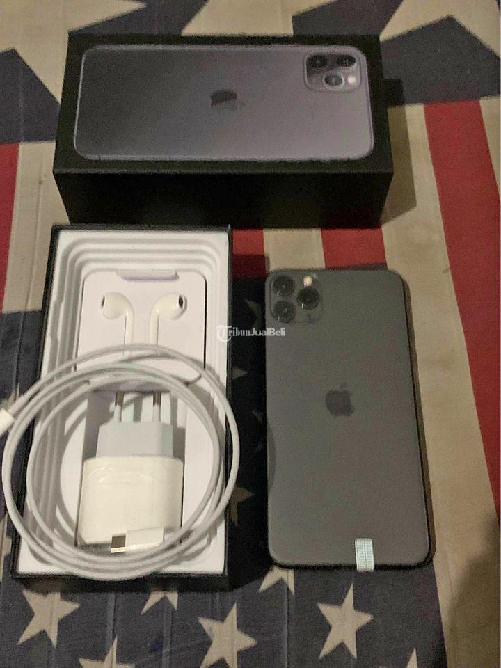 HP iPhone 11 Pro Max 64GB Grey Fullset No Minus Jakarta Barat - Tribun ...