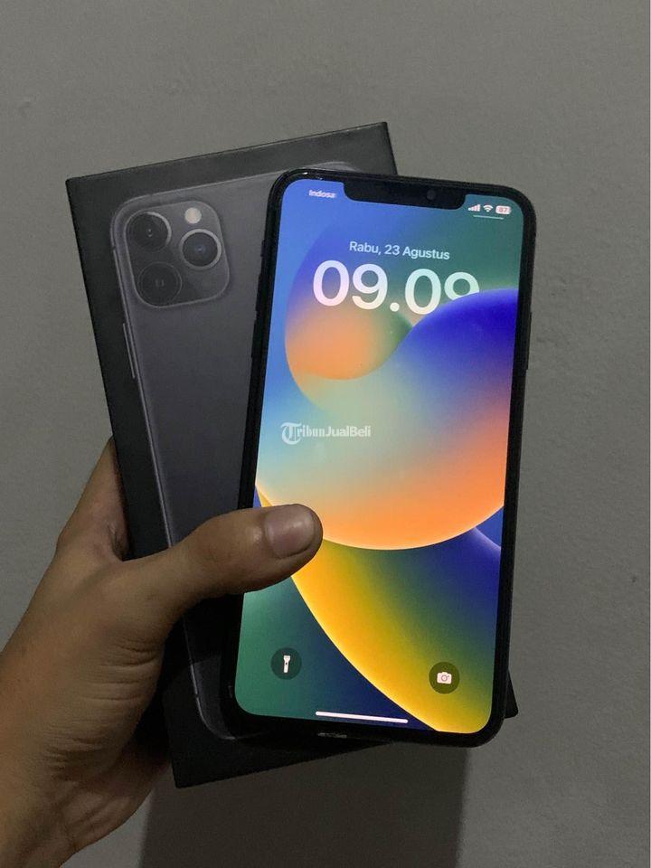HP iPhone 11 Pro Max 64GB Grey Fullset No Minus Jakarta Barat - Tribun ...