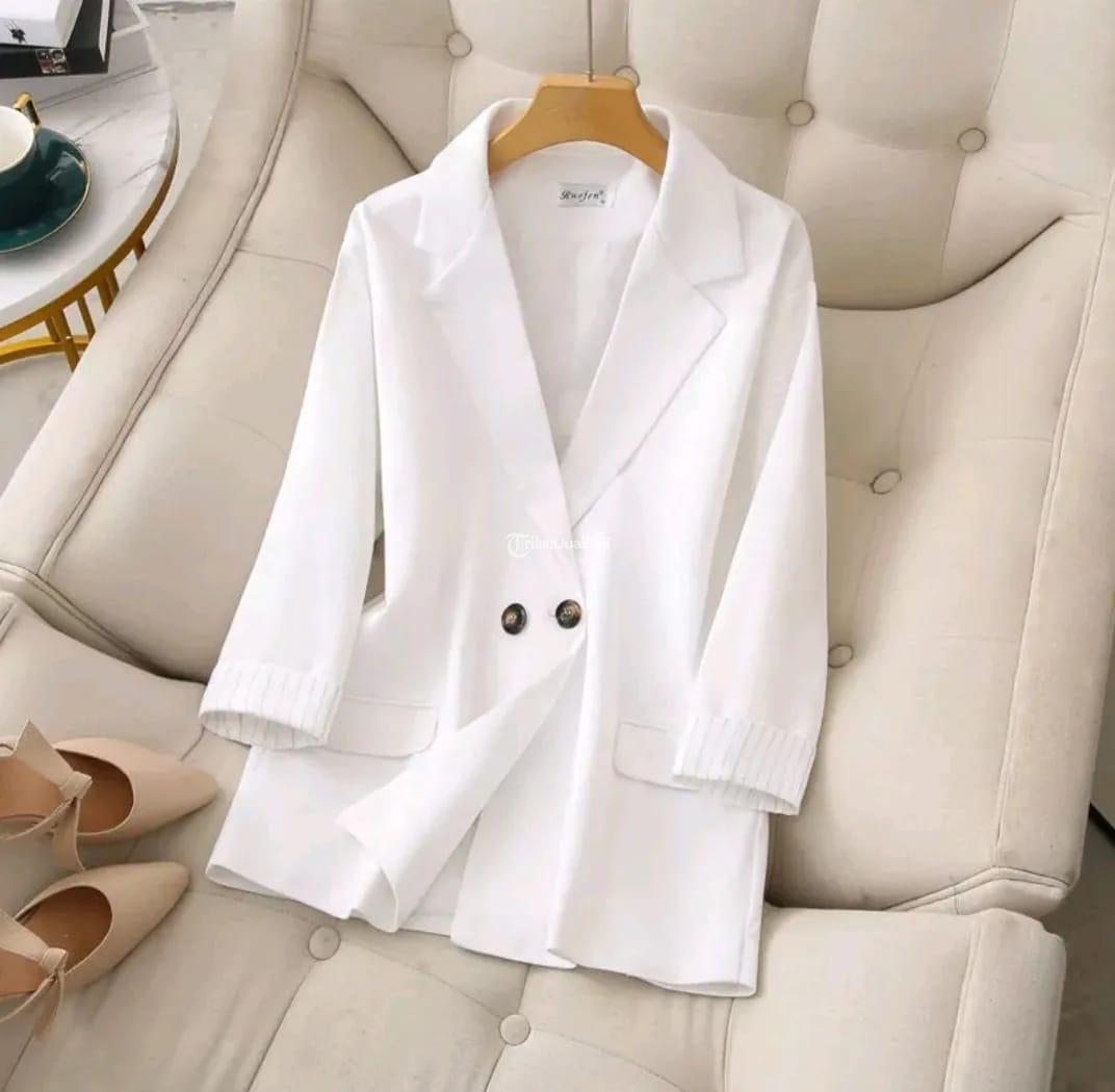 Blazer Jas Woman Korean Style Bahan Hight Twist Size Lengkap  Majalengka