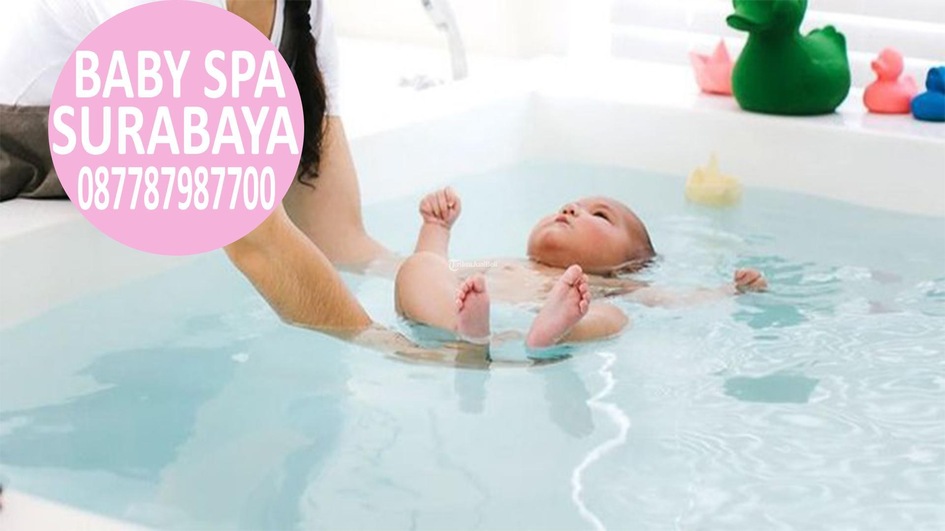 Tempat Spa Bayi Surabaya  Home Care 087787987700