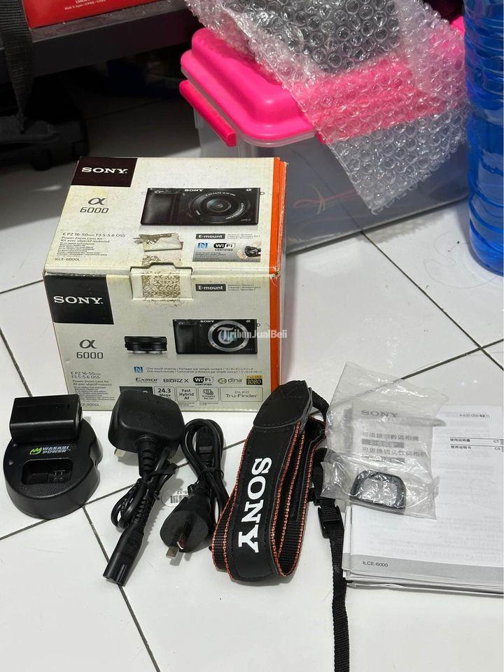 Kamera Mirrorless Sony A600 Black Fullset No Vignet - Tangerang