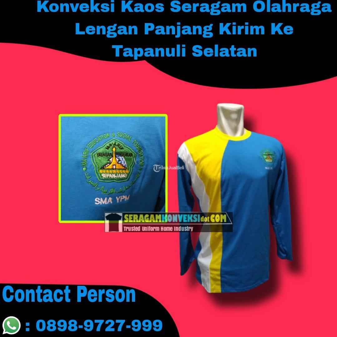 Konveksi Kaos Seragam Olahraga Lengan Panjang Kirim Ke Tapanuli Selatan