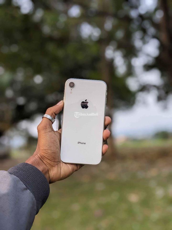 HP Apple iPhone XR 128GB White Bekas iBox Fullset di Bogor - Tribun