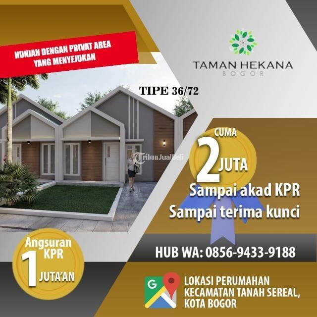 Dijual Rumah LT 72 Nyaman Aman Terjangkau Taman Hekana - Bogor