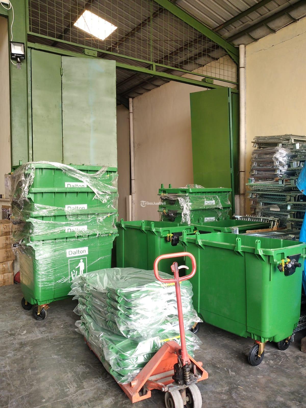Tempat Sampah Dalton Kontainer Gerobak Kapasitas 660 Liter dan 1100 Liter