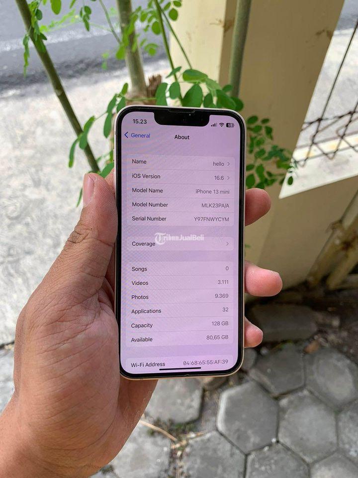 HP iPhone 13 Mini 128GB Siap Pakai Sleman