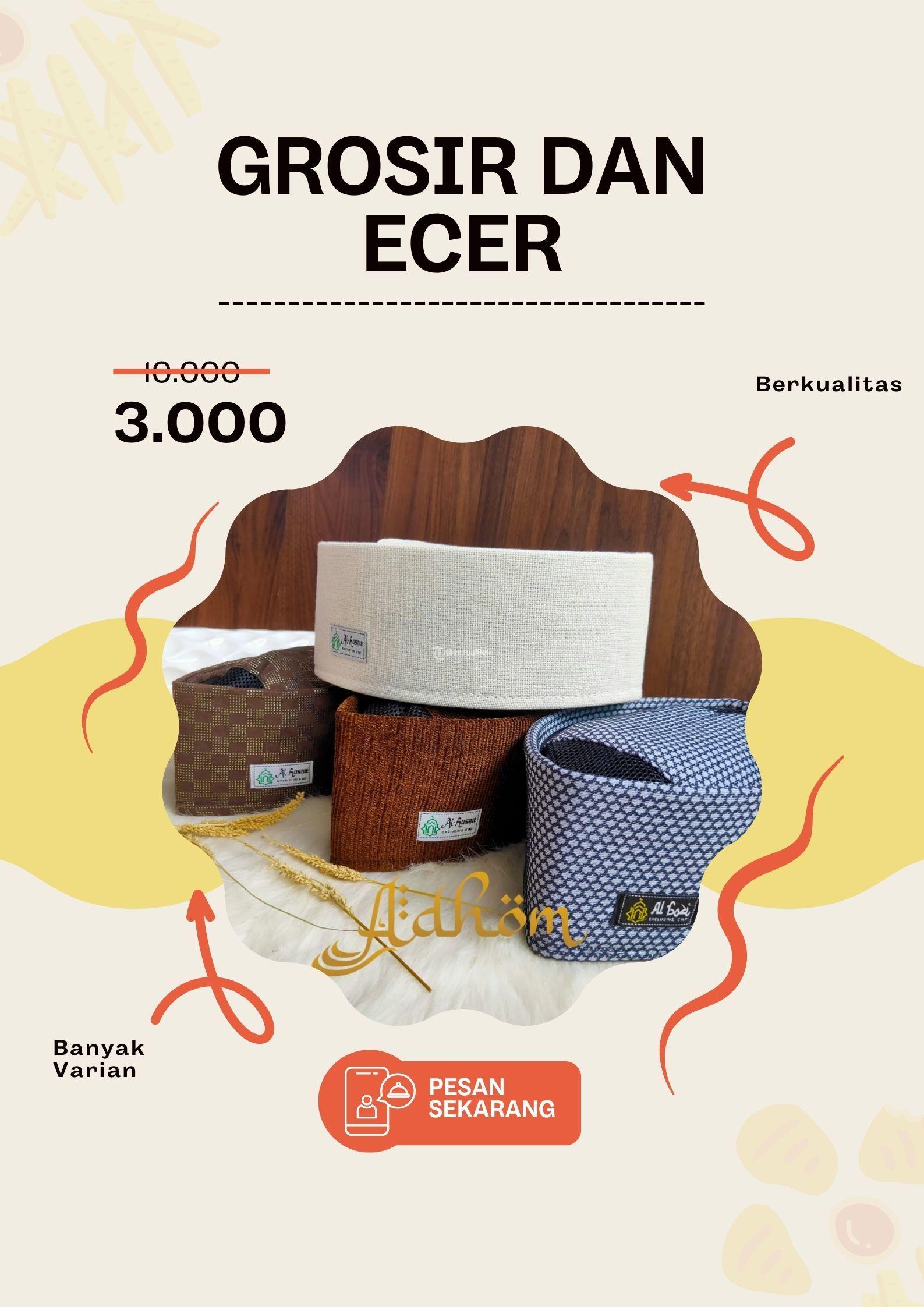 Grosir Peci Kopiah Songkok Depok Terbaik