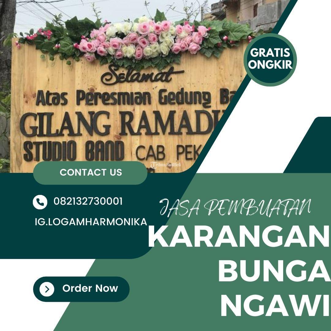 Pengrajin Karangan Bunga Indah Di Ngawi