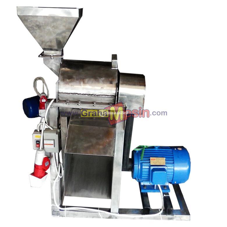 Hammermill Mesin Giling Penepung Jamu herbal jahe kunyit kencur graha Malang