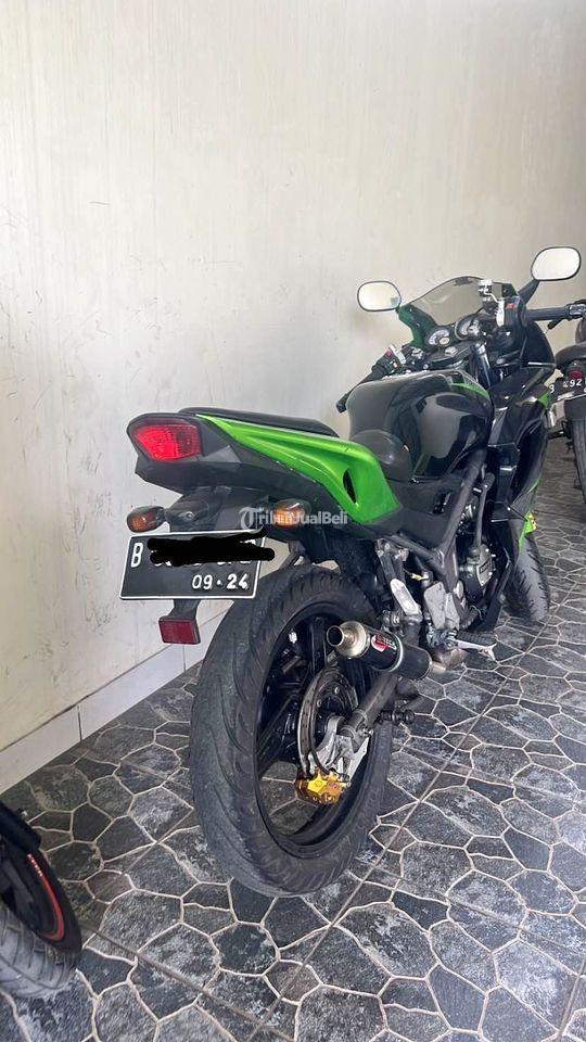 Motor Sport Kawasaki Ninja 150 Rr Hijau Bekas Tahun 2014 Di Jakarta