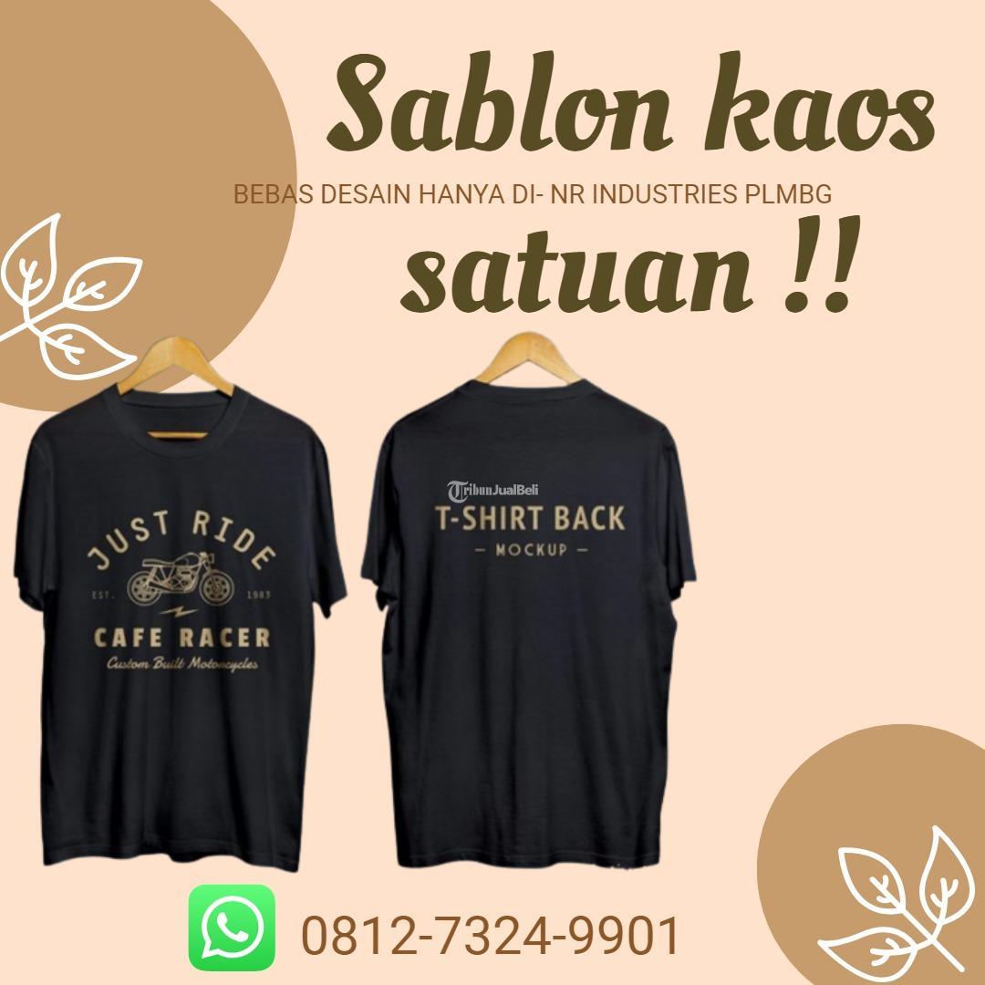 sablon kaos NR industries PALEMBANG