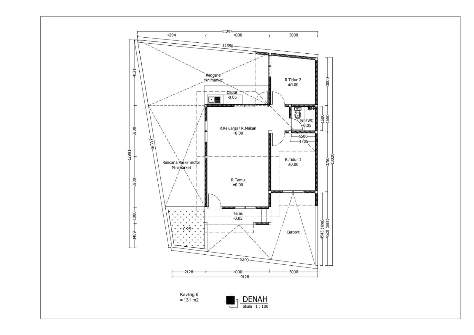 Rumah Baru Dan Luas Proses Bangun Di Tempel Sleman