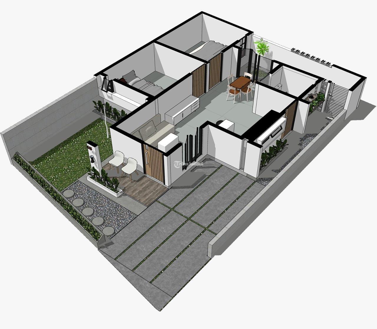 Rumah Cantik Siap Bangun DP 10 Di Tempel Sleman