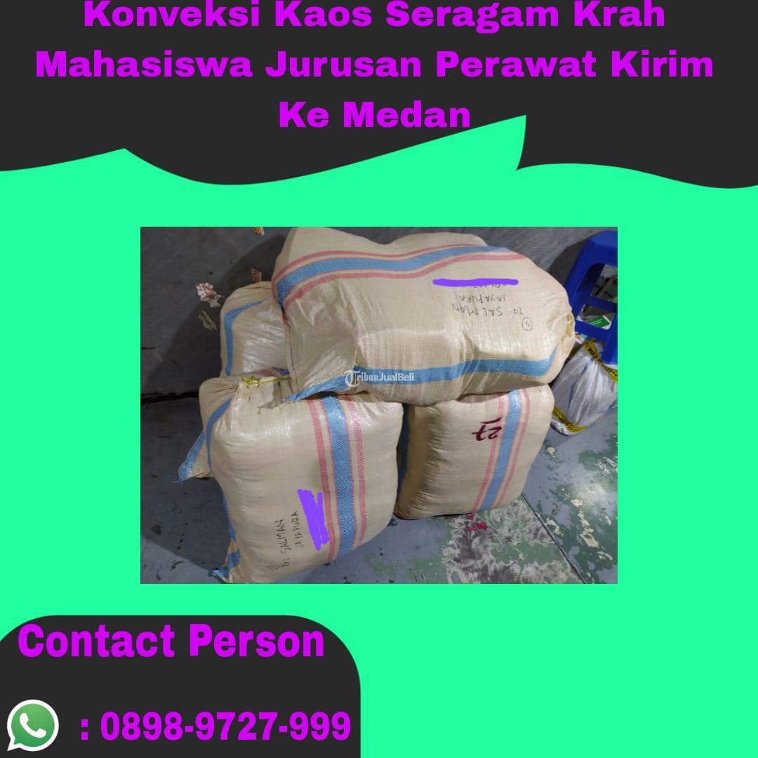 Konveksi Kaos Seragam Krah Mahasiswa Jurusan Perawat Kirim Ke Medan