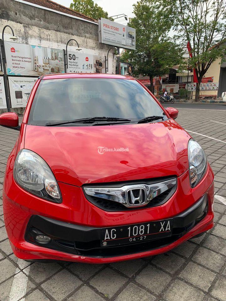 Mobil Honda Brio E Satya Bekas Tahun 2014 Manual Warna Merah Siap Pakai  Tulungagung