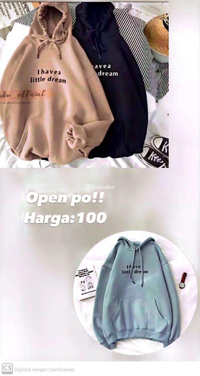 Jaket Hoodie Distro Wanita Streetwear Maumere Flores NTT