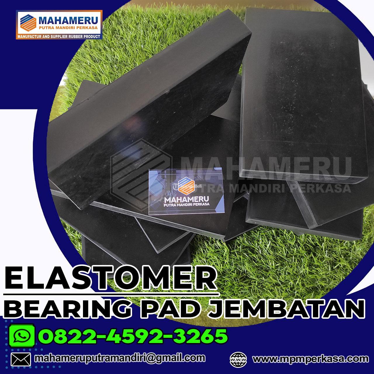 Produsen Elastomeric Bearing Pad Karet Bantalan pada Jembatan Elastomer Jembatan mpmperkasa
