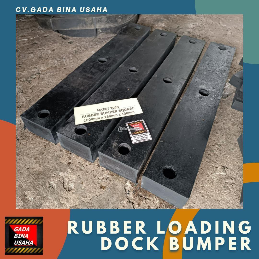 Guardian DB-150 Industrial Rubber Dock Bumper - 35.5" X 6" X 5.75" - Heavy Duty Loading Dock Wall Protection