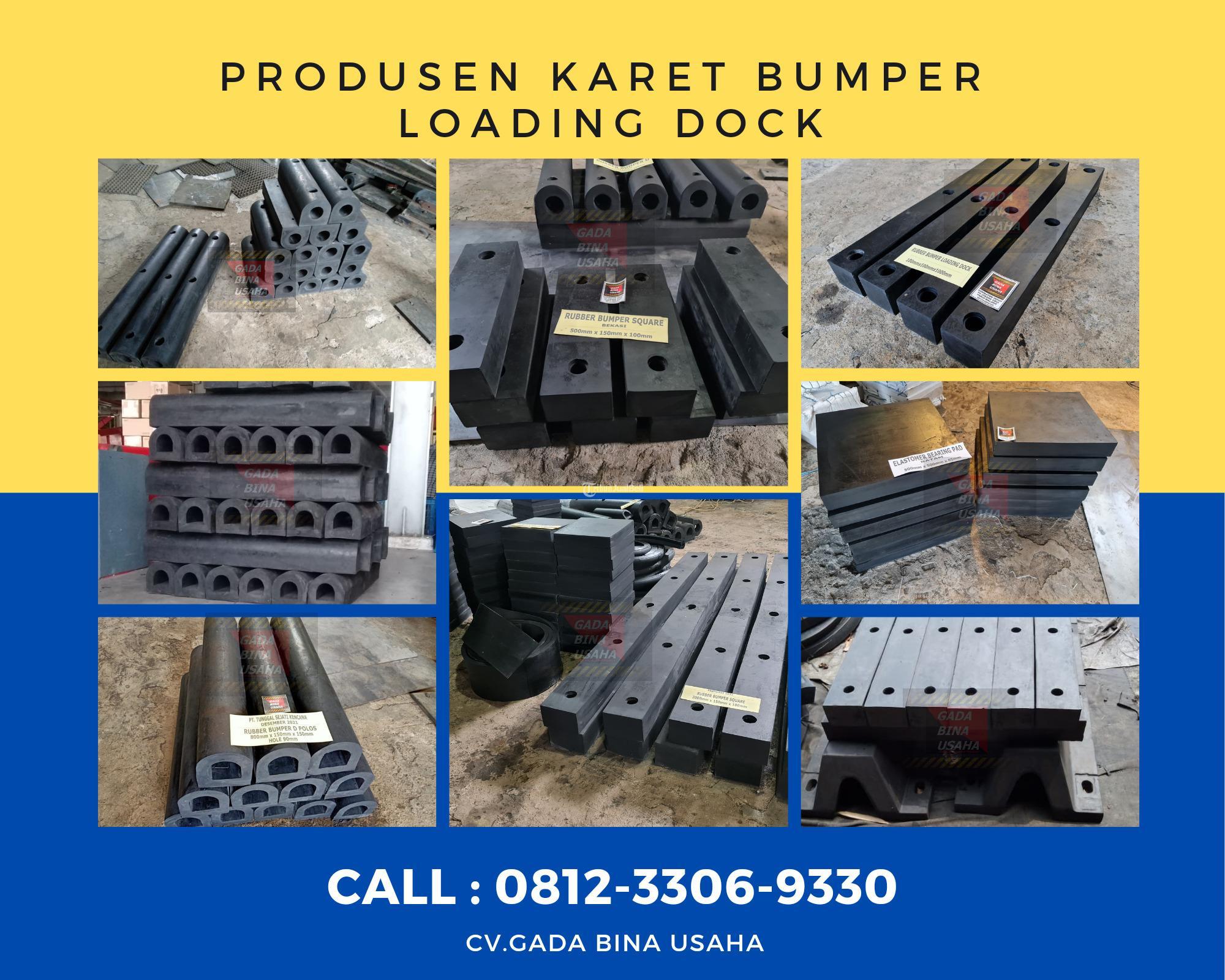 Produsen Rubber Bumper Loading Dock Harga Terjangkau di Karawang