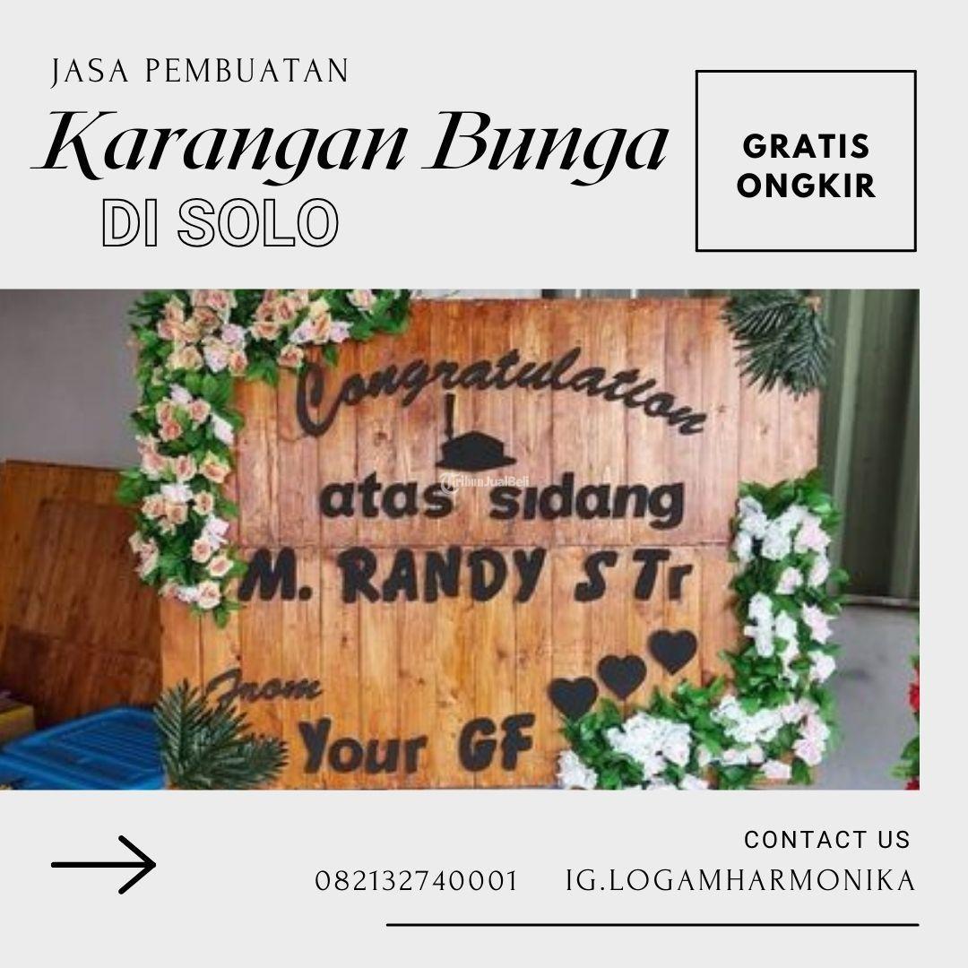 Pengrajin Karangan Bunga Profesional Menggunakan Bunga Segar Solo