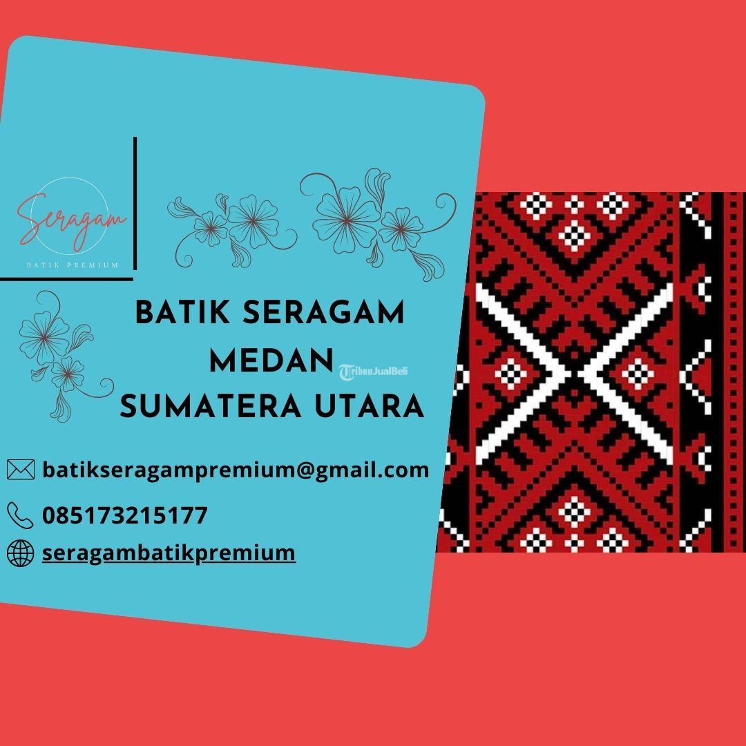 Batik Seragam Medan Motif Piso Gading - Medan