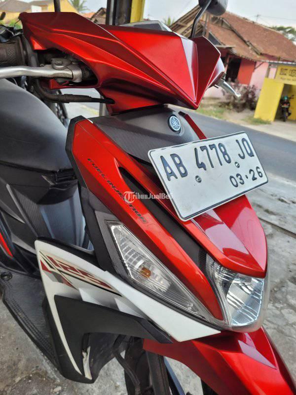 Motor Yamaha Mio M3 Bekas Tahun 2016 Warna Merah Siap Pakai Surat Lengkap  Sleman