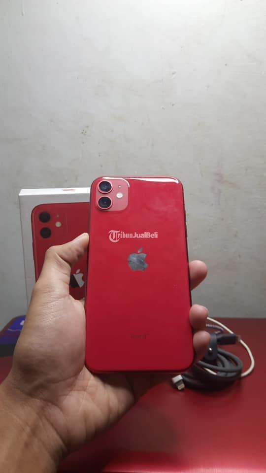 HP iPhone 11 Bekas 64 GB Warna Merah Harga Terjangkau Bodi Mulus  Yogyakarta