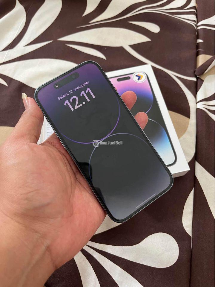 HP iPhone 14 Pro Bekas 256 GB Siap Pakai Seperti Baru Harga Terjangkau Yogyakarta