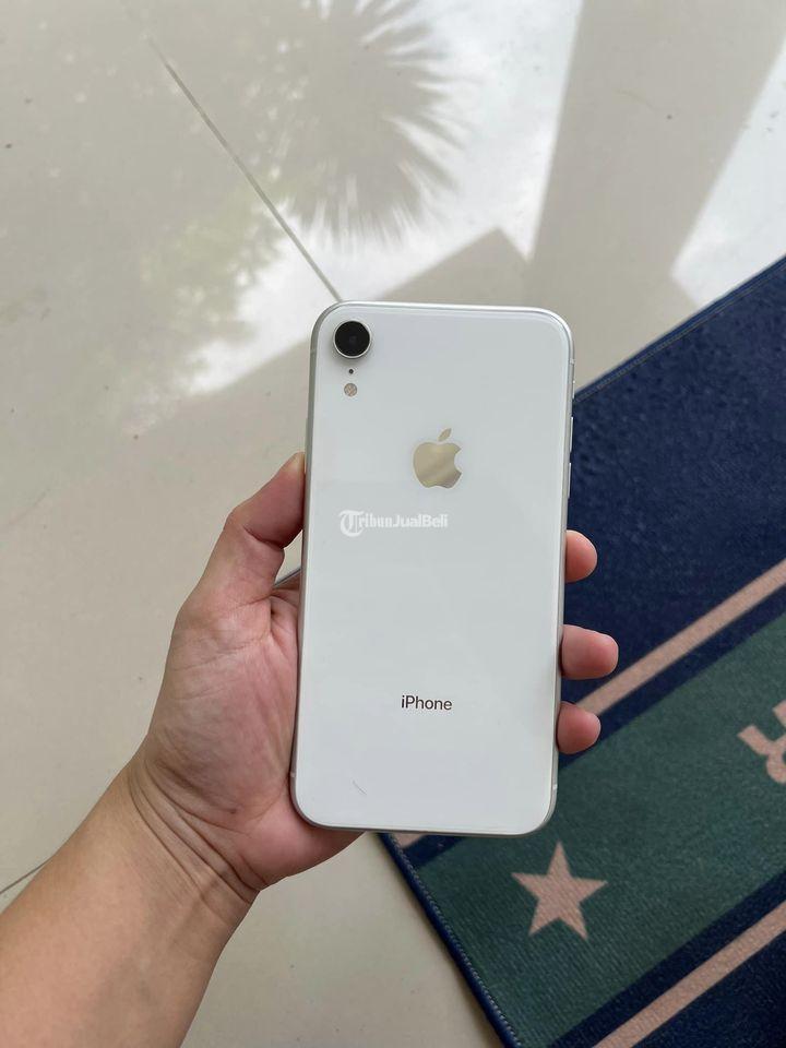 HP iPhone XR Bekas 128 GB Warna Putih Siap Pakai Terawat Mulus Fullset - Yogyakarta