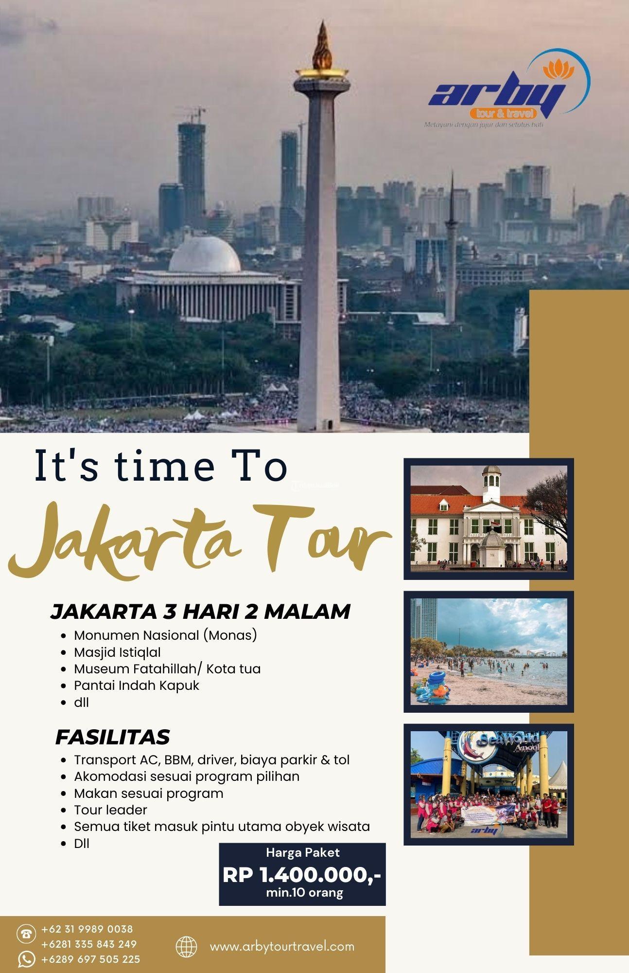 Jakarta Tour 3 Hari 2 Malam