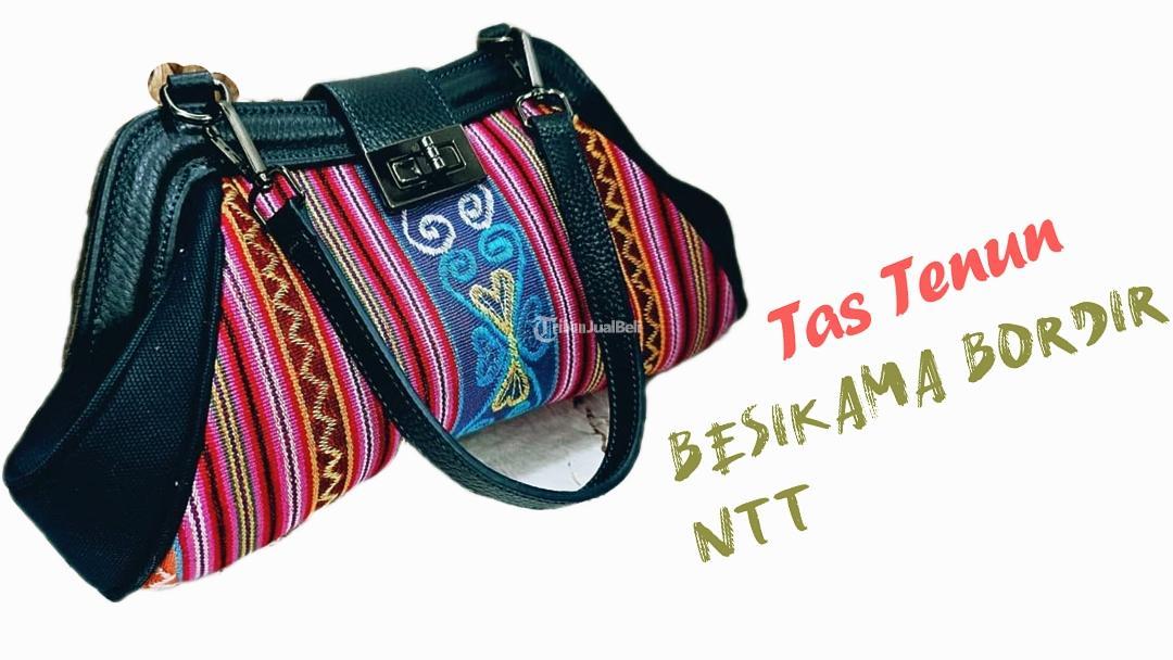 Tas Tenun Bisikama Bordir  NTT