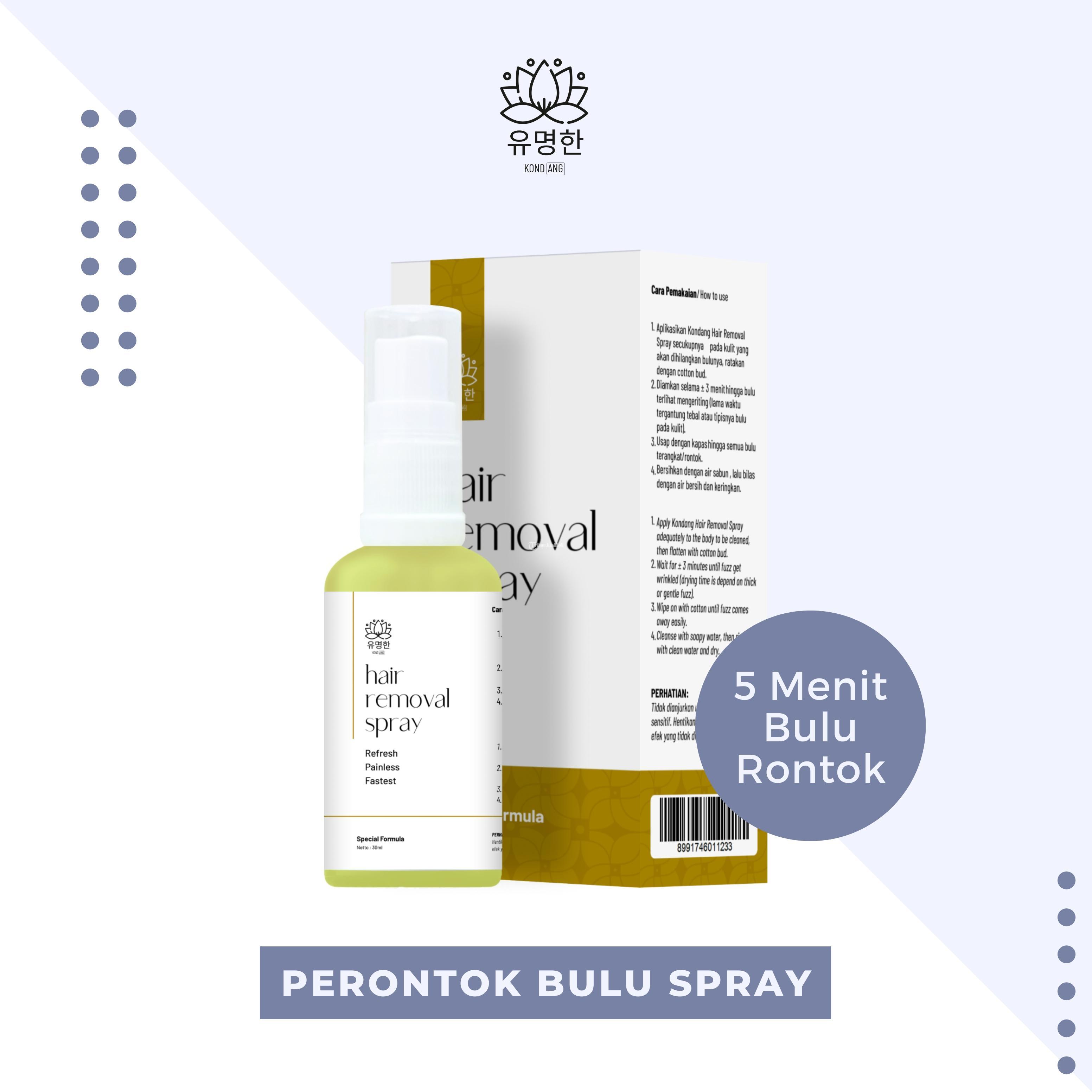 Hair Removal Spray Area Intim Instan 089679849191 Kondang Hair Removal Spray di Kab Magelang