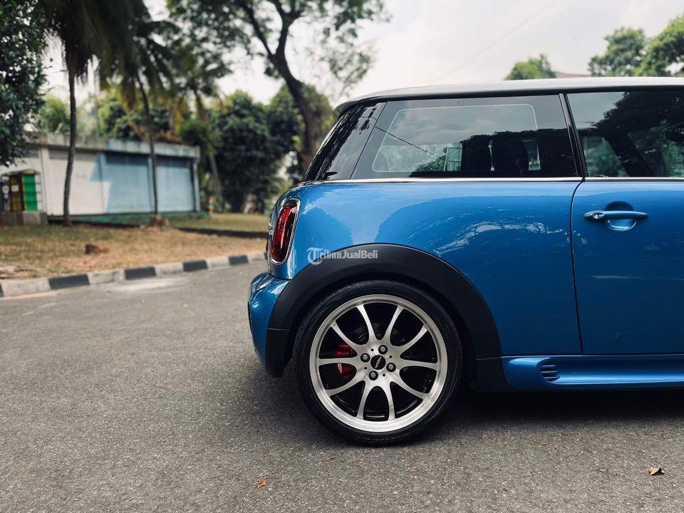 Mobil Mini Cooper S R56 2007 Warna Biru Bekas Full Conbert JCW Original Jakarta Selatan