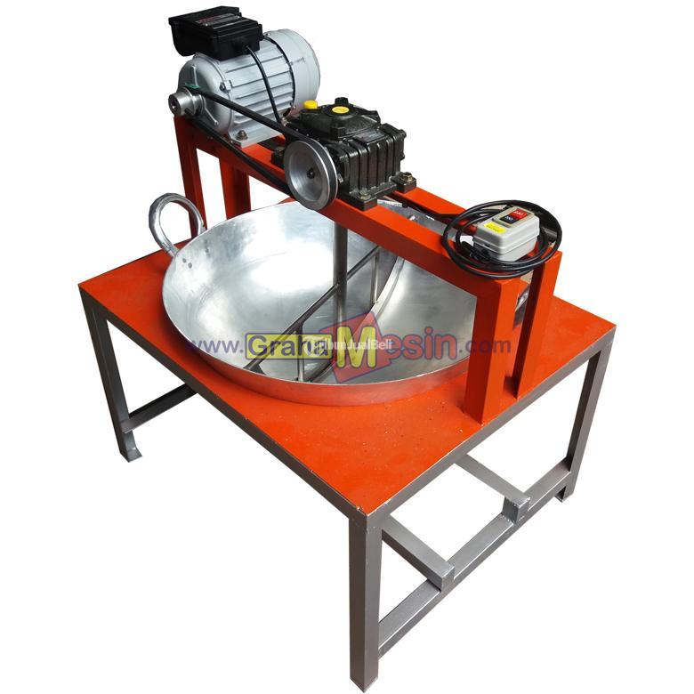 Mesin pengaduk dan perebus kunyit jahe kunir