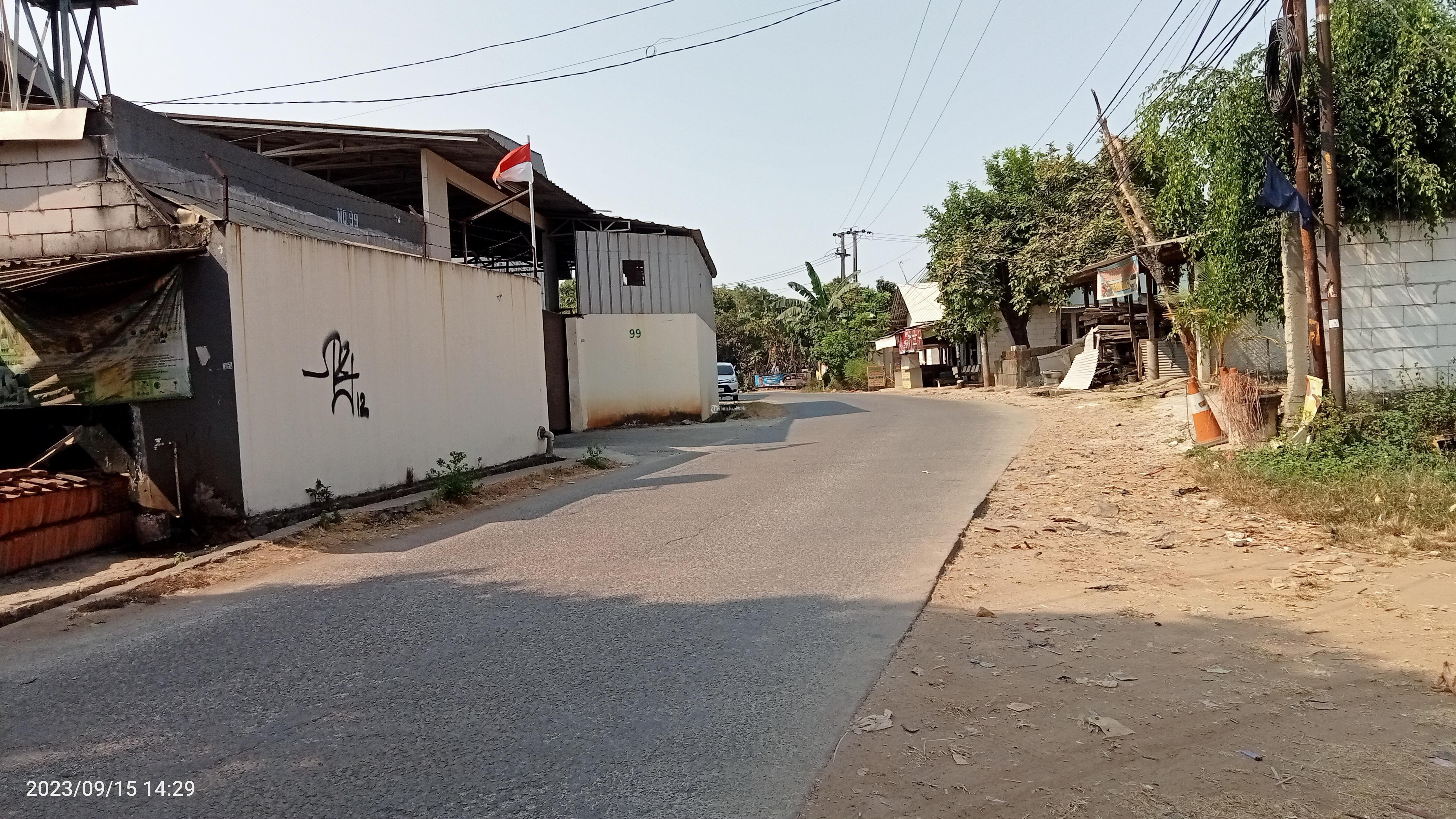 Tanah 1200 m2 Pedurenan Kota Bekasi