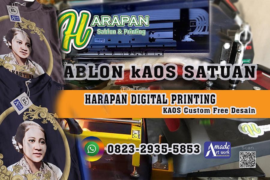 Sablon Kaos RA KARTINI Jepara Kualitas Distro