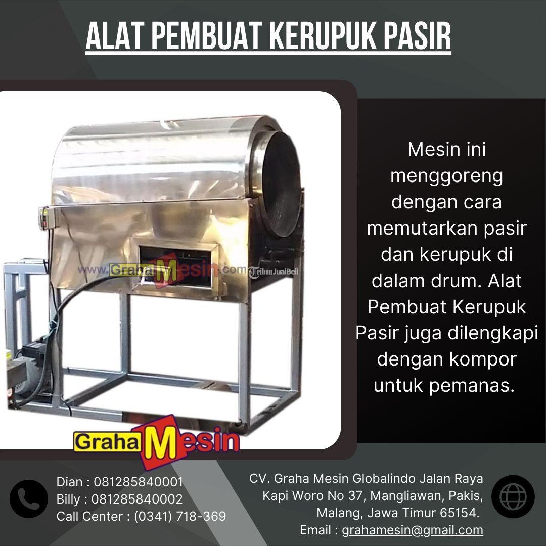 Alat Pembuat Kerupuk Pasir Graha Mesin Malang