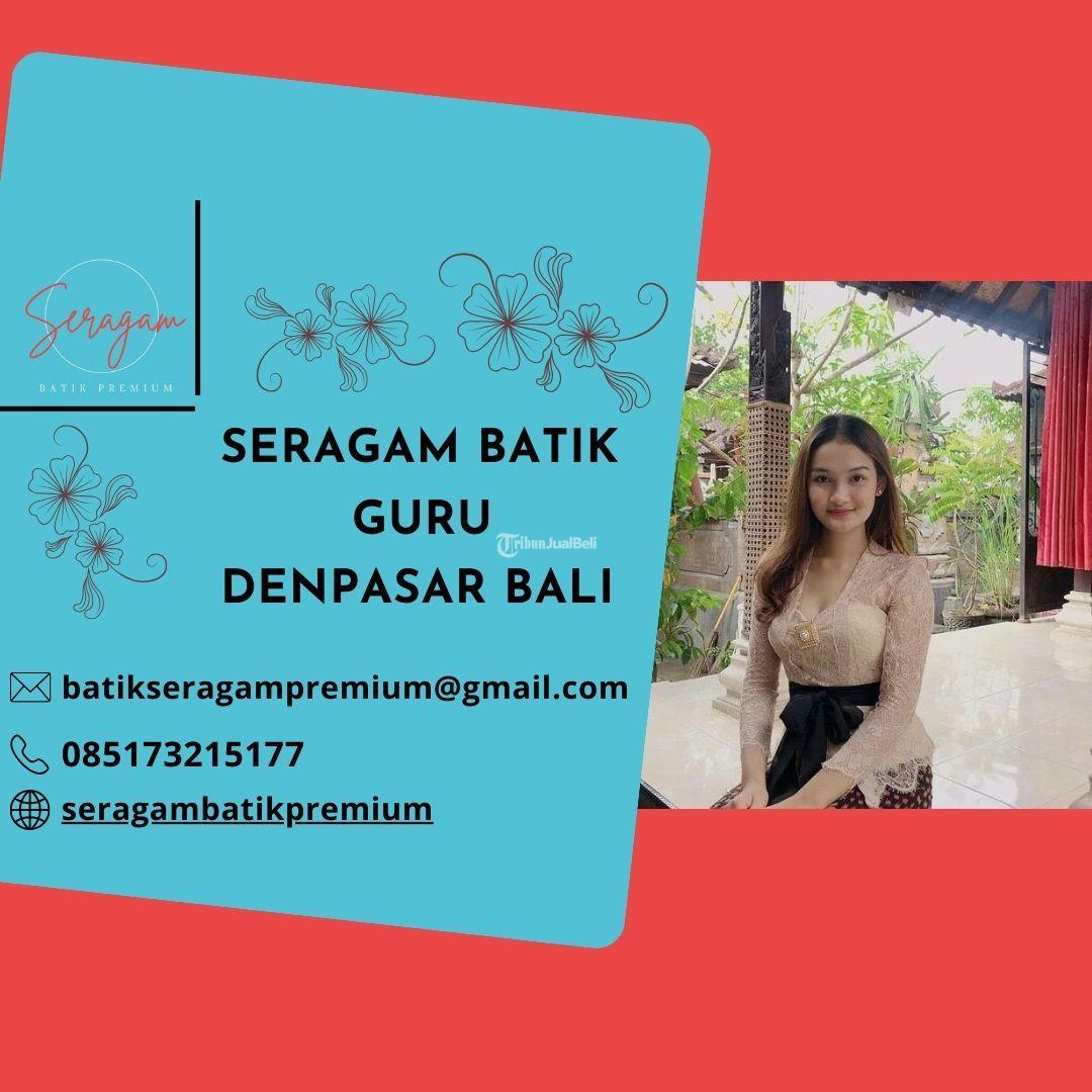 Seragam Batik Guru Denpasar Bali Motif Busur Dan Panah