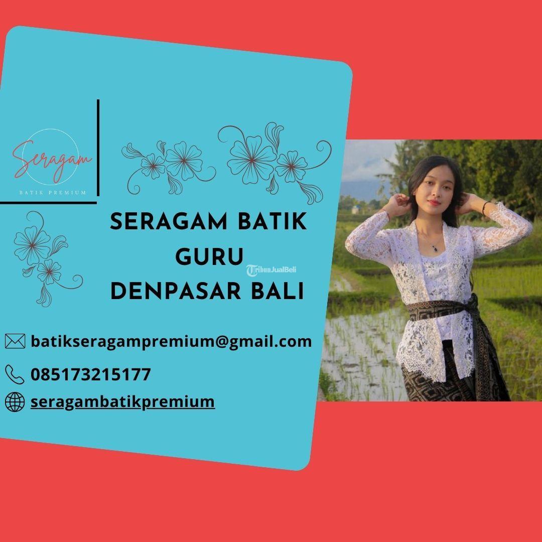 Seragam Batik Guru Denpasar Bali Motif Busur Dan Panah