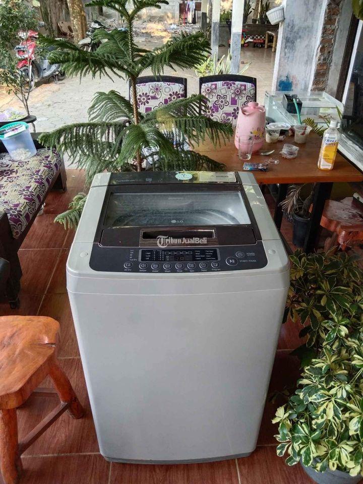 Mesin Cuci LG Turbo Drum Bekas Normal Siap Pakai Murah di Jogja