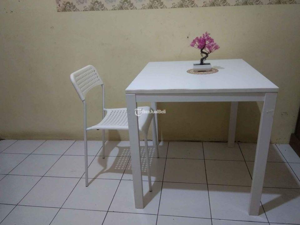 Meja Kursi Komputer Potable Merk IKEA Bekas Bisa Bongkar Pasang Tangerang