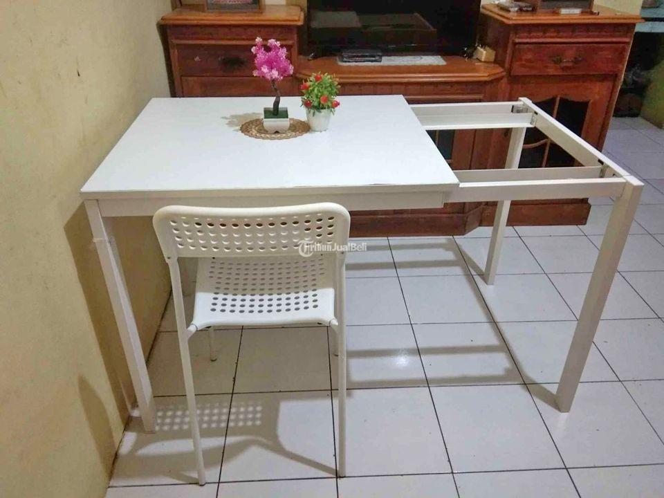Meja Kursi Komputer Potable Merk IKEA Bekas Bisa Bongkar Pasang Tangerang
