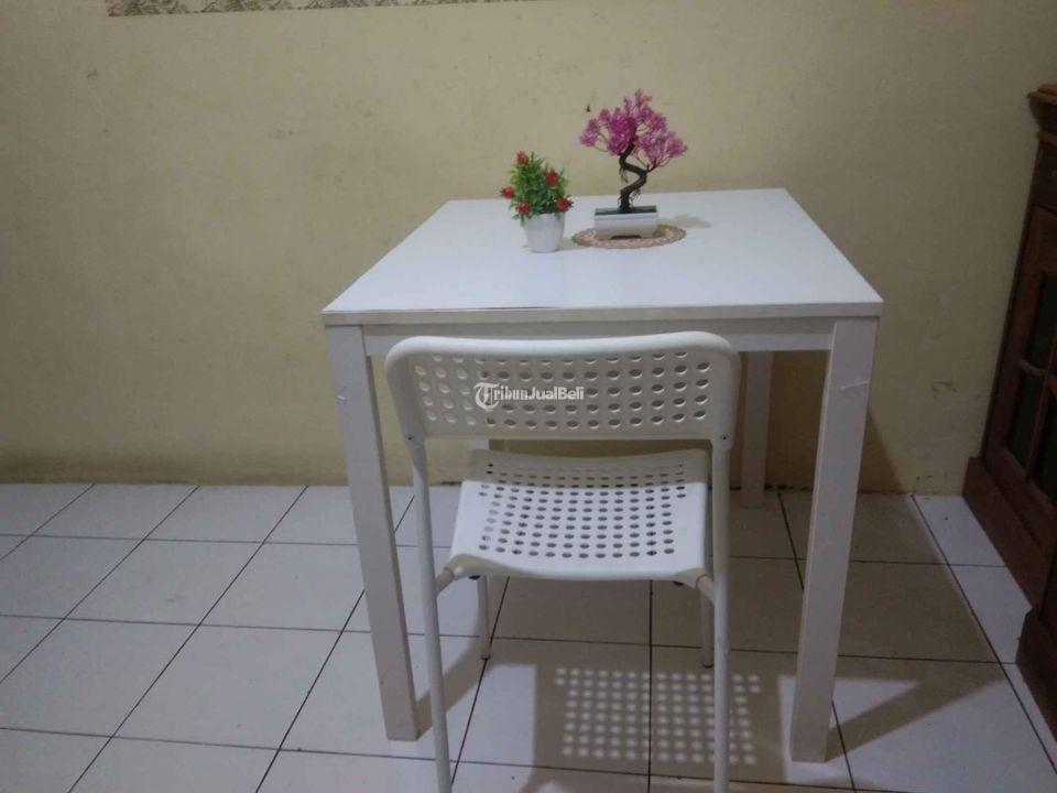 Meja Kursi Komputer Potable Merk IKEA Bekas Bisa Bongkar Pasang Tangerang