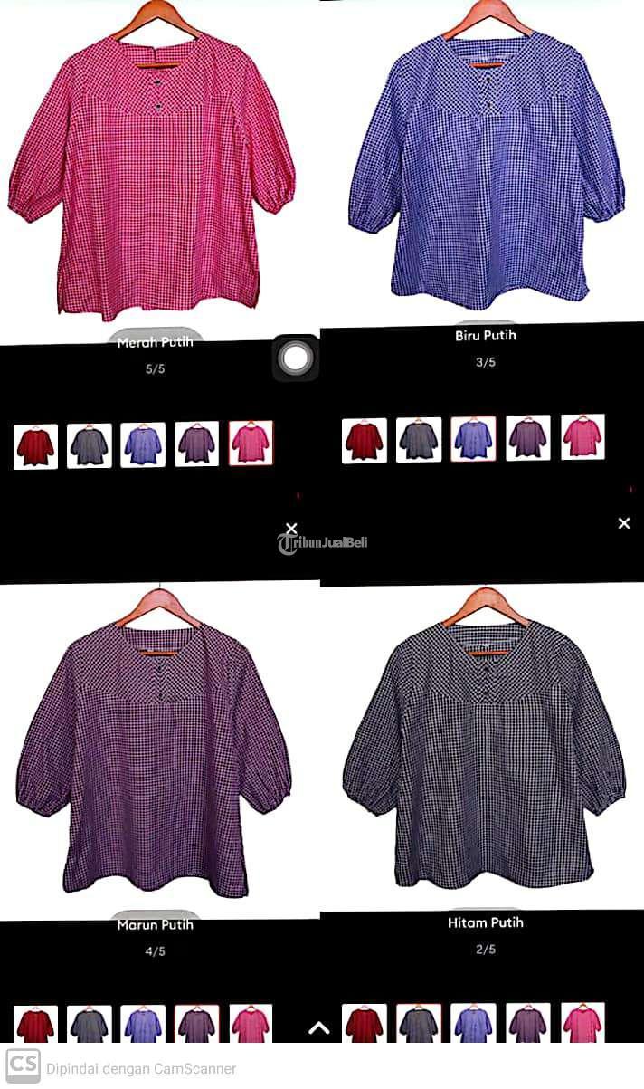 BAJU WANITA BERBAGAI MODEL UKURAN DAN WARNA MAUMERE SIKKA NTT