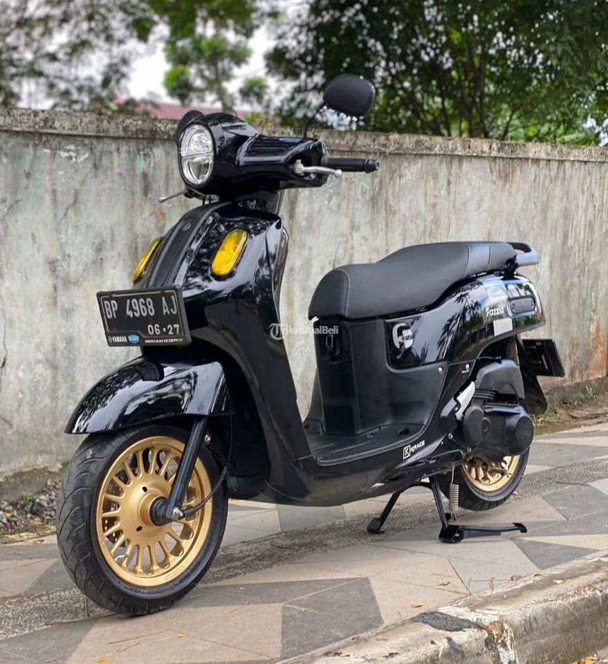 Motor Yamaha Fazzio Warna Hitam Bekas Surat Lengkap Pajak Jalan Mulus Di Batam Tribun