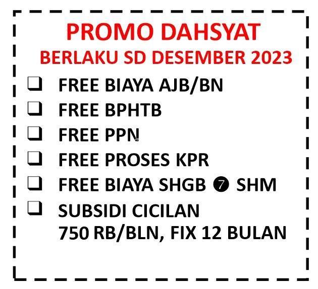 Diskon Angsuran 1Th Rumah 2LT DP 29 JUTA di Kodya Bandung Cipadung Cibiru